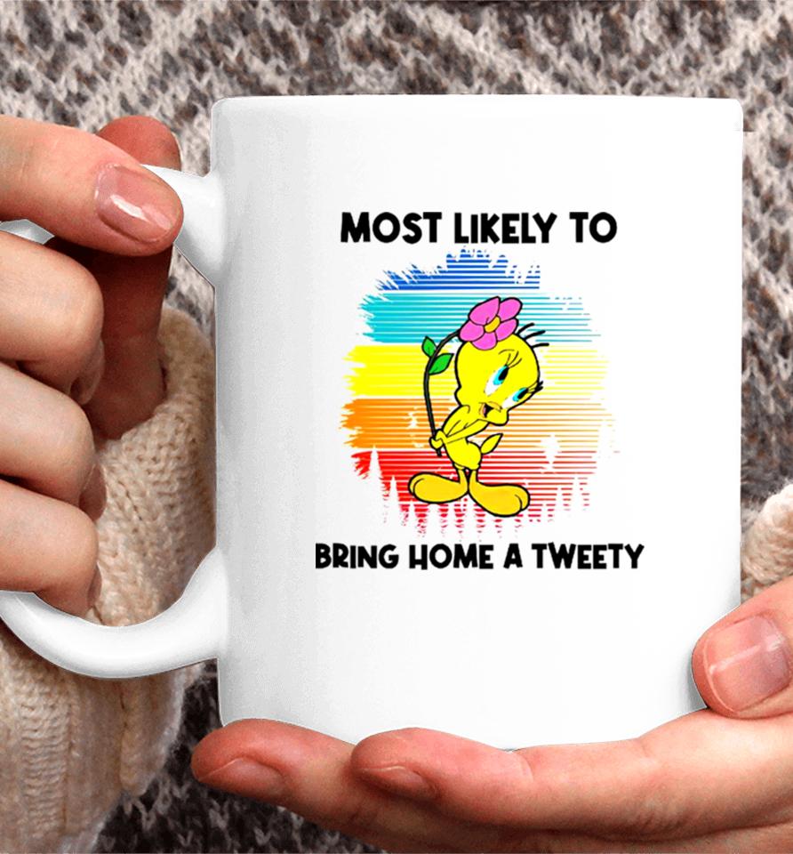 Most Likely To Bring Home A Tweety Coffee Mug