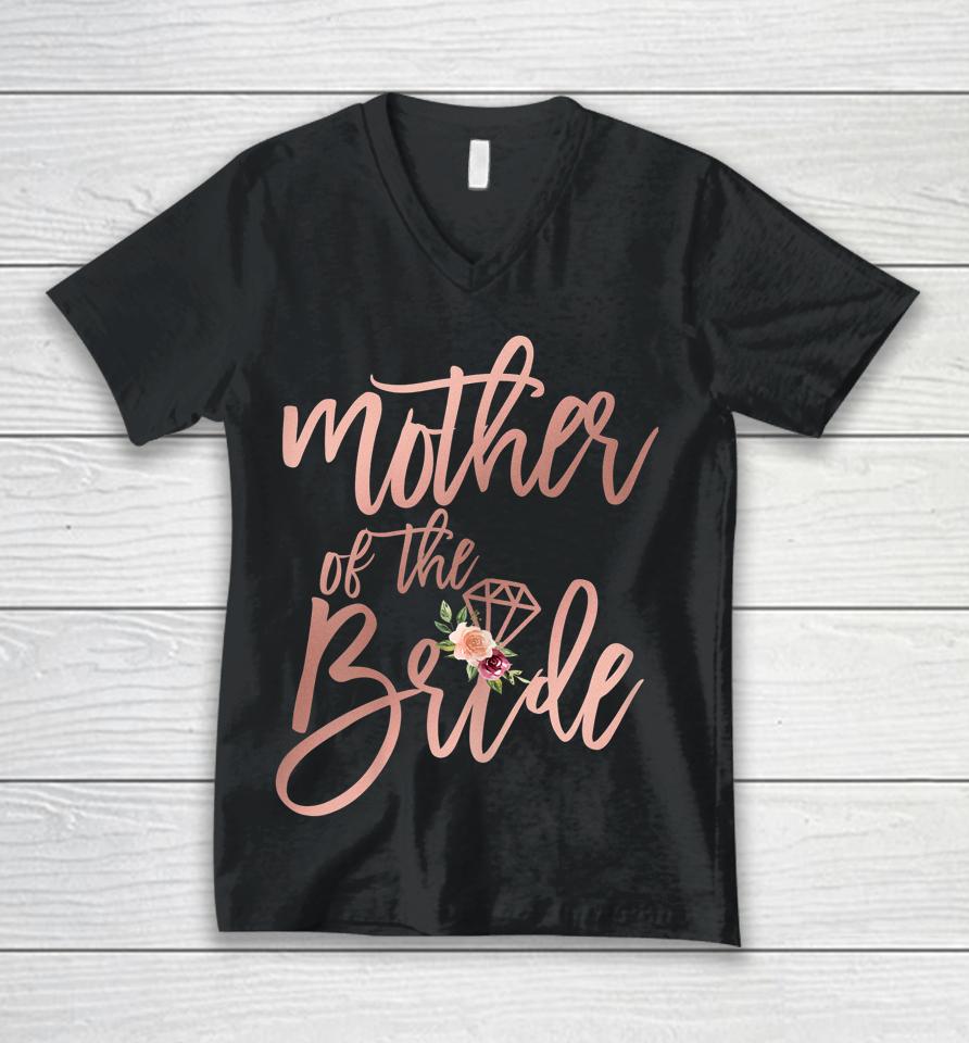 Mother Of The Bride Unisex V-Neck T-Shirt