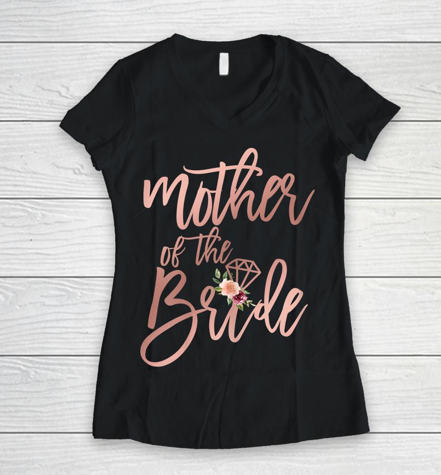 Mother Of The Bride Women V-Neck T-Shirt