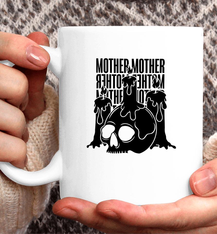 Mothermothersite Skull Candle Coffee Mug