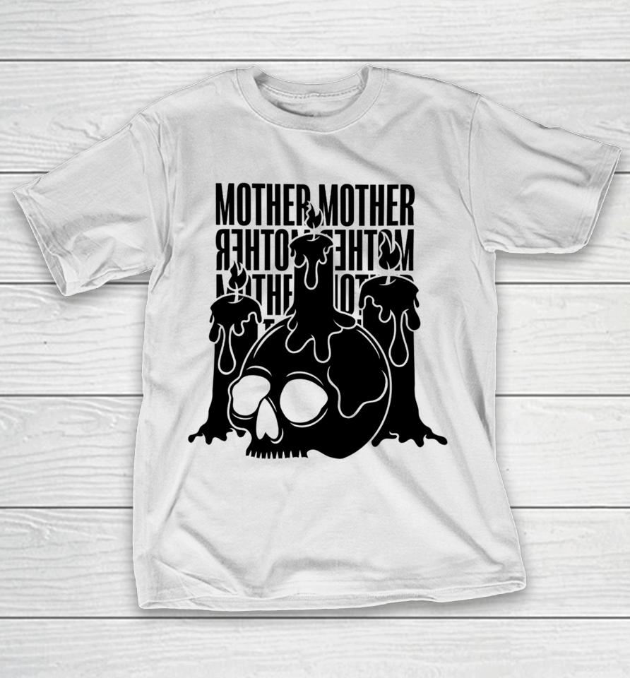 Mothermothersite Skull Candle T-Shirt