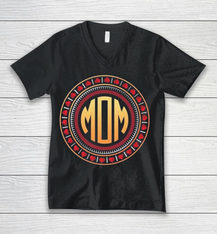 Mothers Day – Mom Love Circle Unisex V-Neck T-Shirt