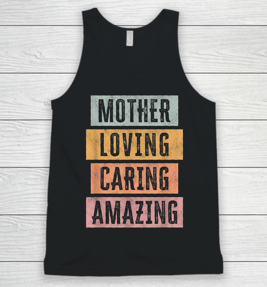 Mothers Day  For Women Vintage Best Mom Amazing Mother Unisex Tank Top