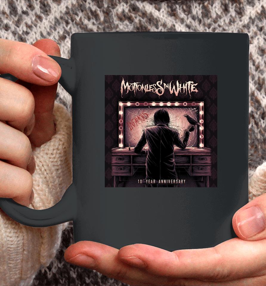 Motionless In White Infamous 10 Year Coffee Mug