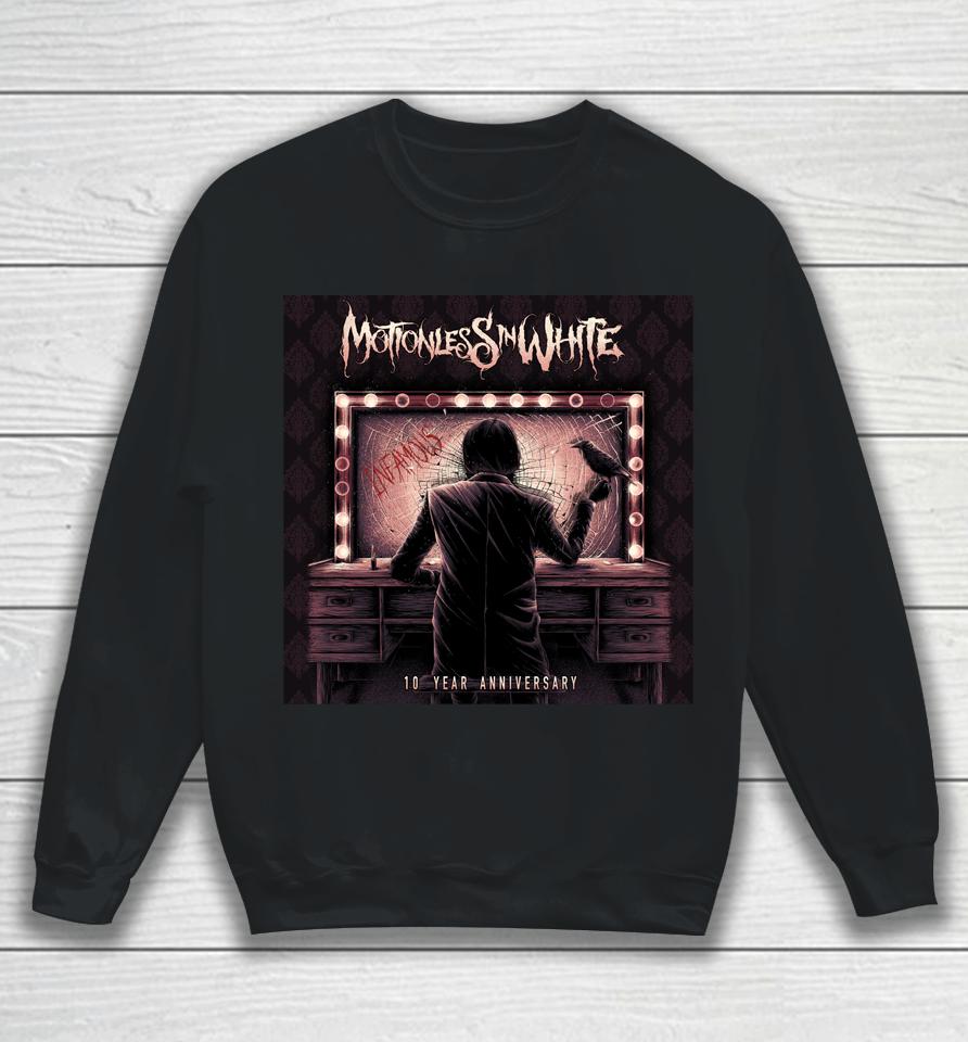 Motionless In White Infamous 10 Year Sweatshirt