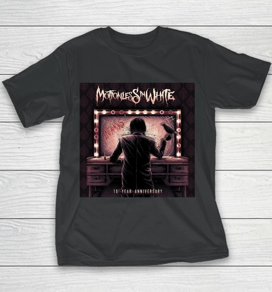 Motionless In White Infamous 10 Year Youth T-Shirt
