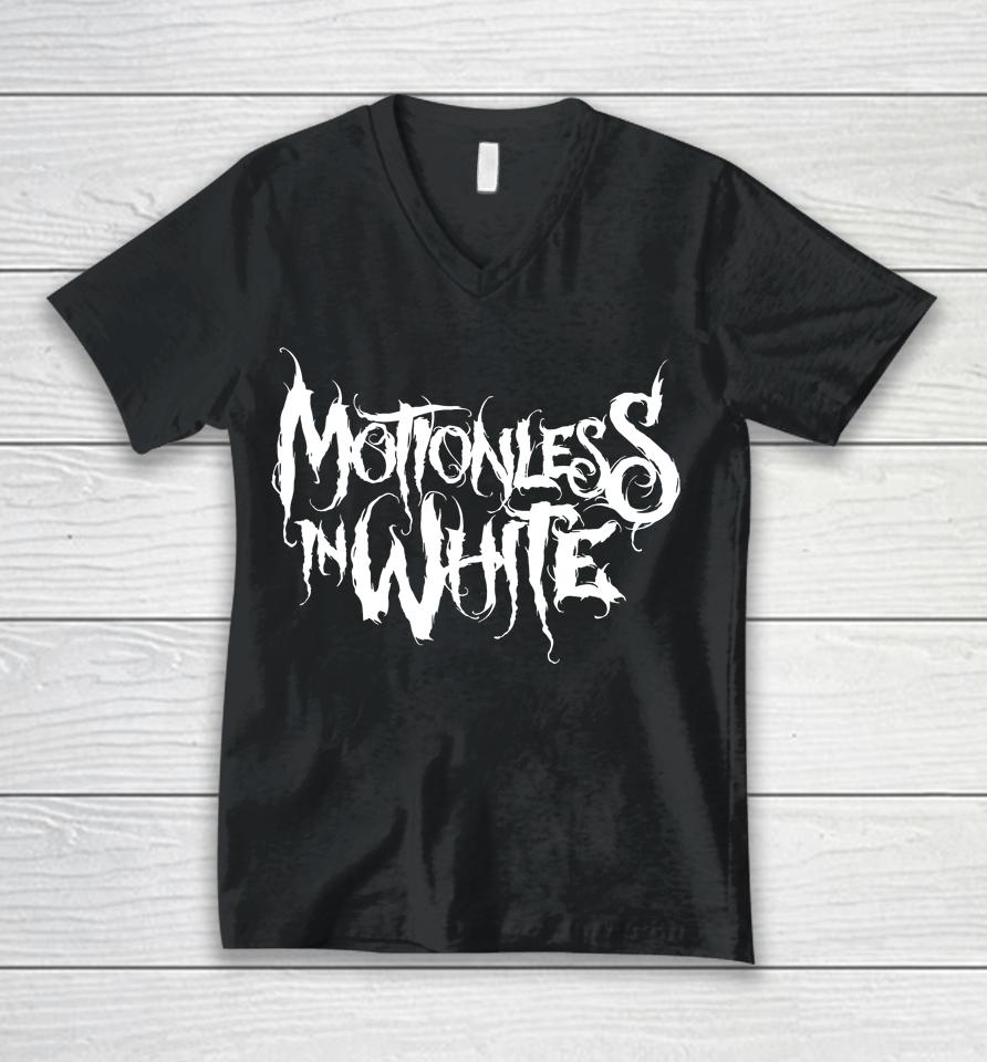 Motionless In White Unisex V-Neck T-Shirt