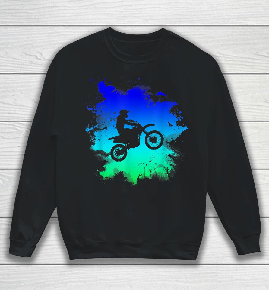 Motocross And Dirt Bike Sweatshirt