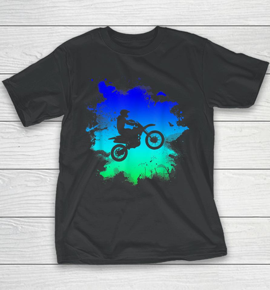 Motocross And Dirt Bike Youth T-Shirt