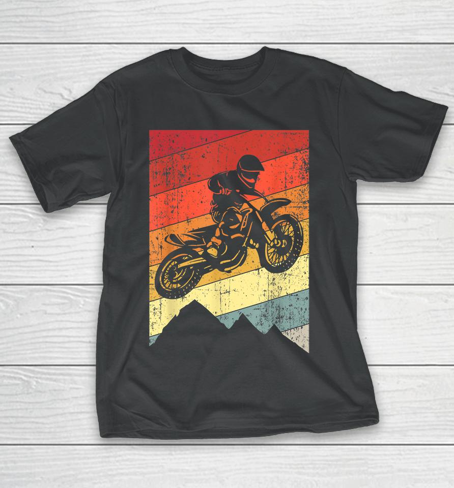 Motocross Bike Vintage Dirtbike T-Shirt