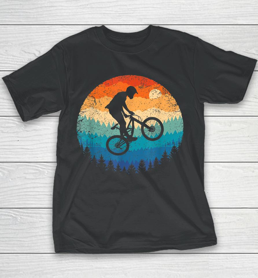 Mountain Bike Shirt Retro Downhill Biking Gift Vintage Mtb Youth T-Shirt