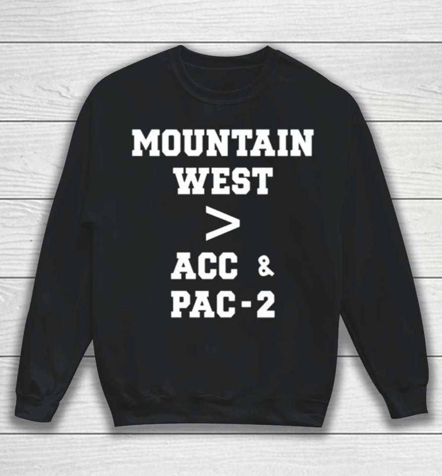Mountain West Acc Pac 2 Sweatshirt