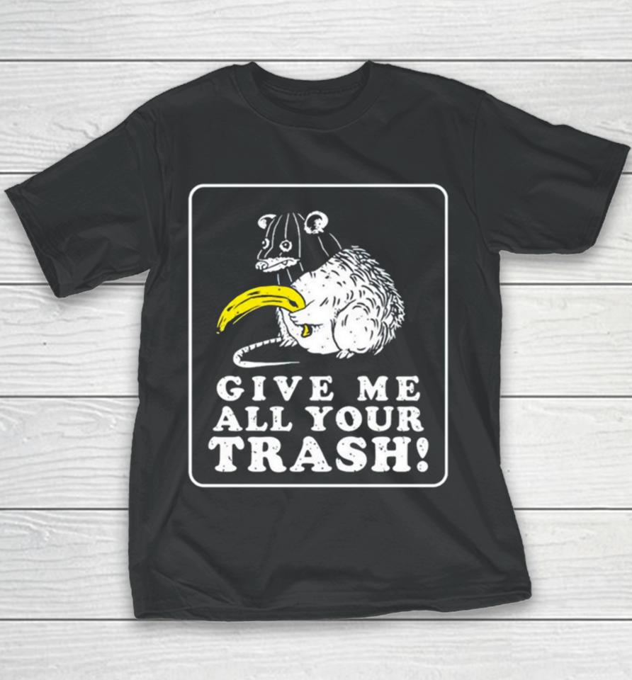 Mouse Give Me All Your Trash Youth T-Shirt