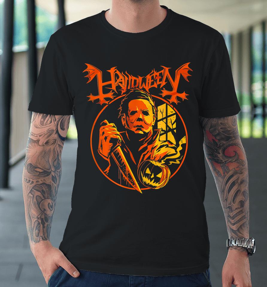 Movie Halloween Scary Creepy Horror Gift Premium T-Shirt