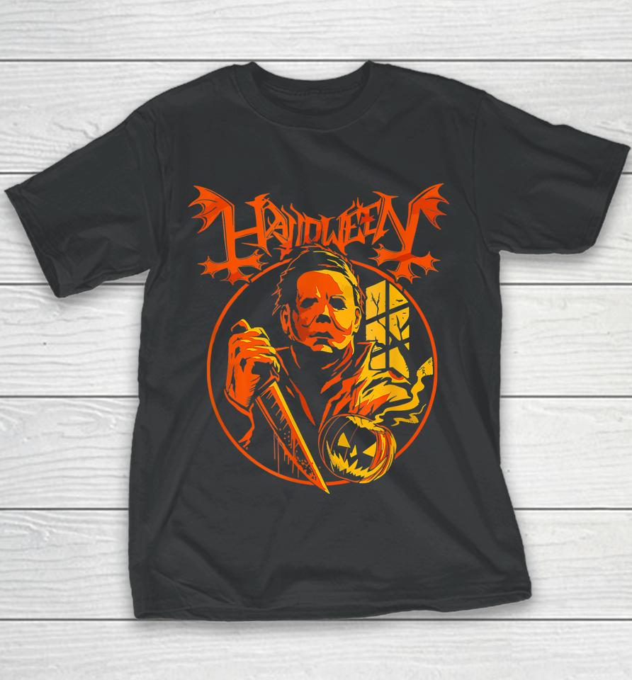 Movie Halloween Scary Creepy Horror Gift Youth T-Shirt