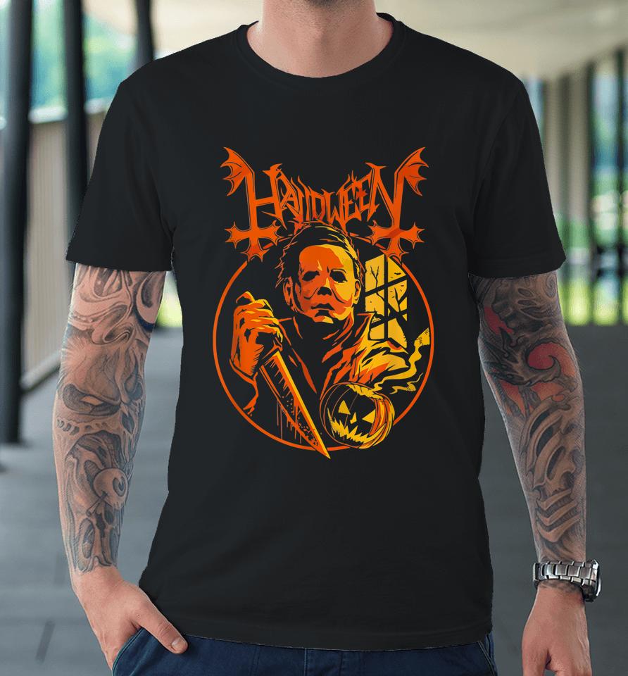 Movie Halloween Scary Creepy Horror Gift Premium T-Shirt