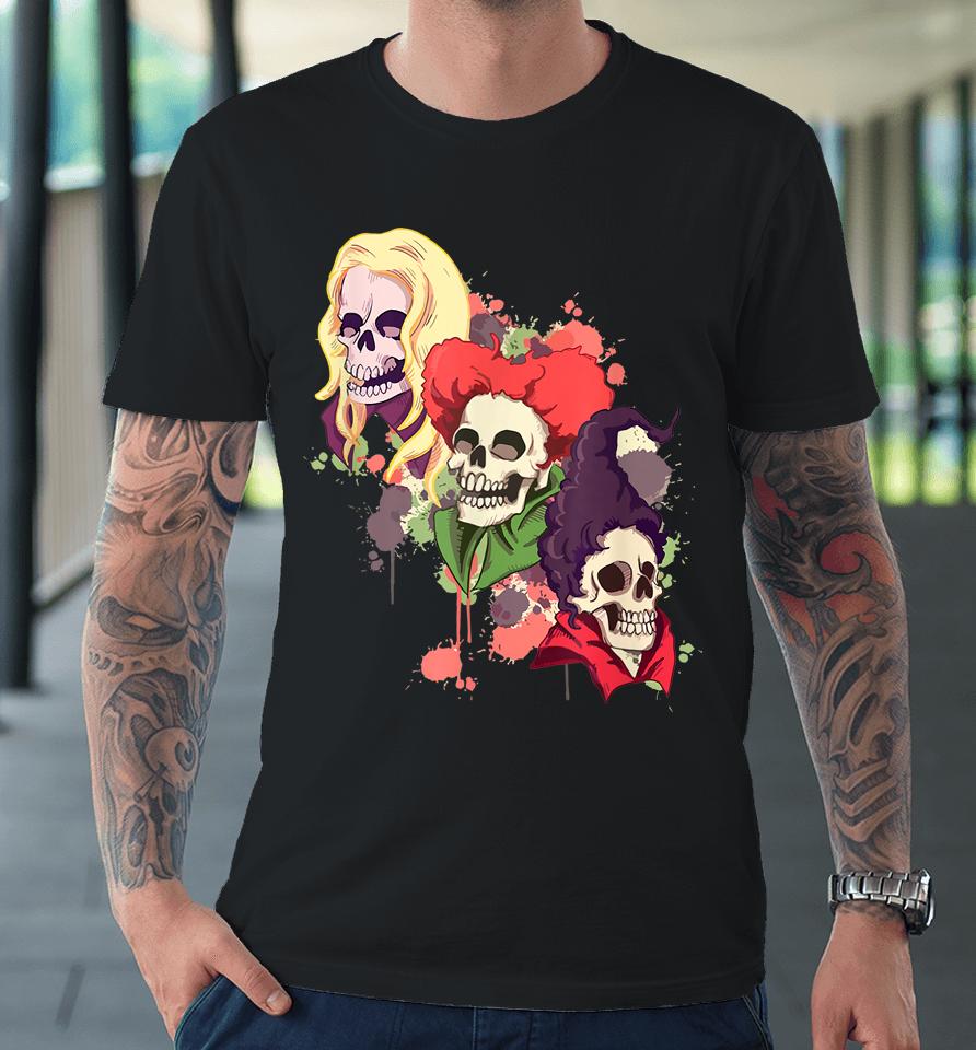 Movie Halloween Witch Creepy Horror Gift Premium T-Shirt