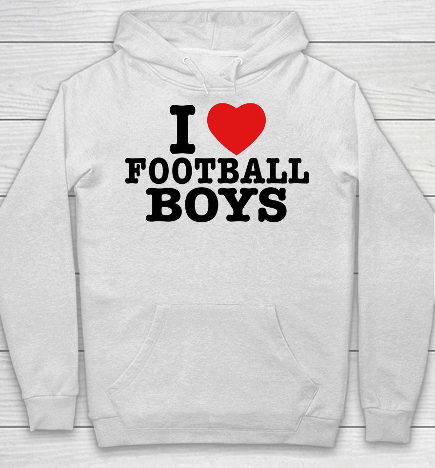 Moxi Mimi Merch I Love Football Boys Hoodie
