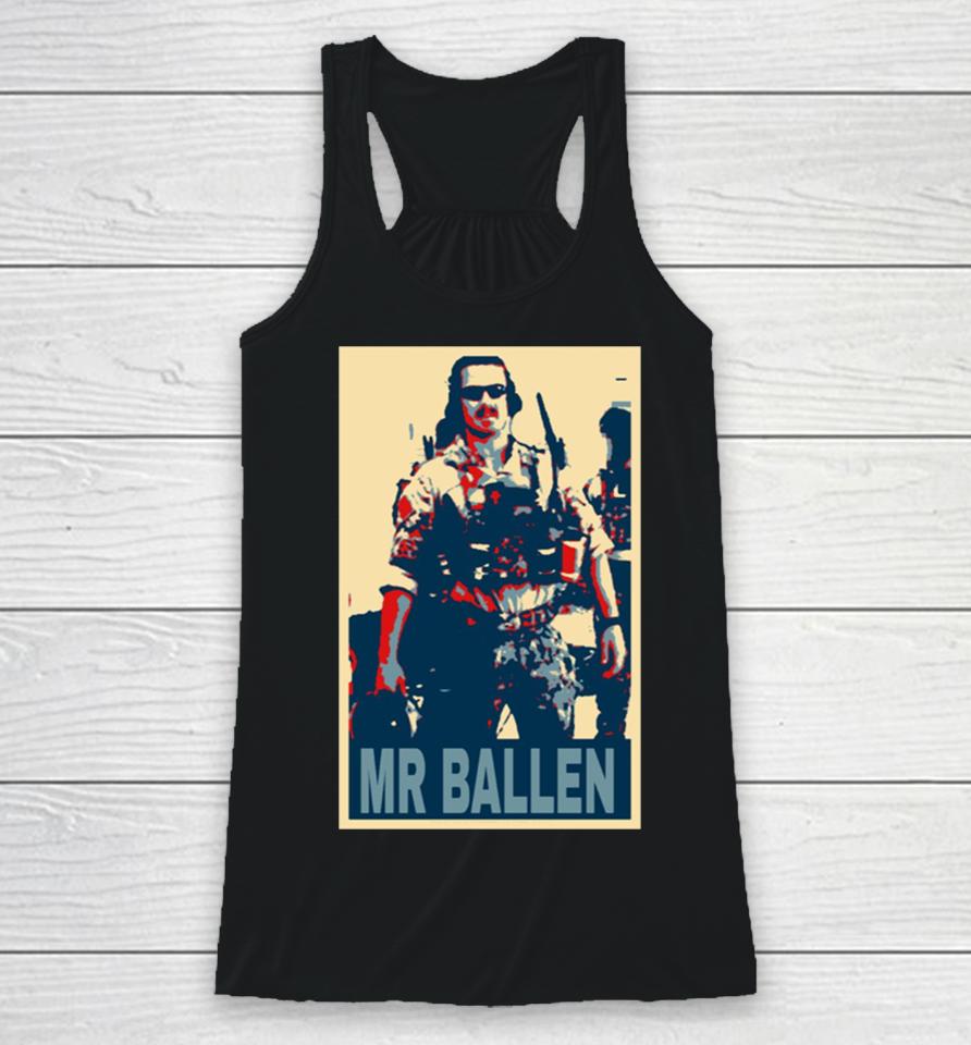 Mr Ballen Cool Design Racerback Tank