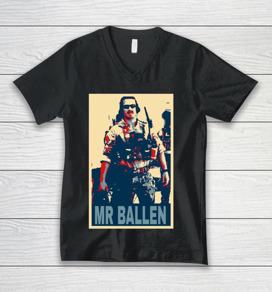 Mr Ballen Cool Design Unisex V-Neck T-Shirt