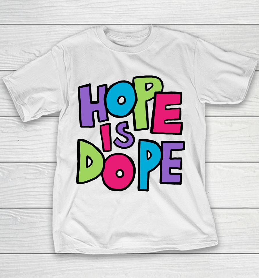 Mr Beast Merch Hope Is Dope Youth T-Shirt