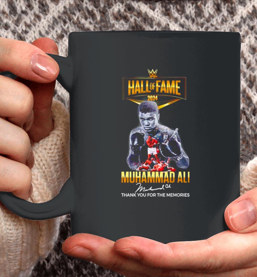 Muhammad Ali Hall Of Fame 2024 Thank You For The Memories Signature Coffee Mug