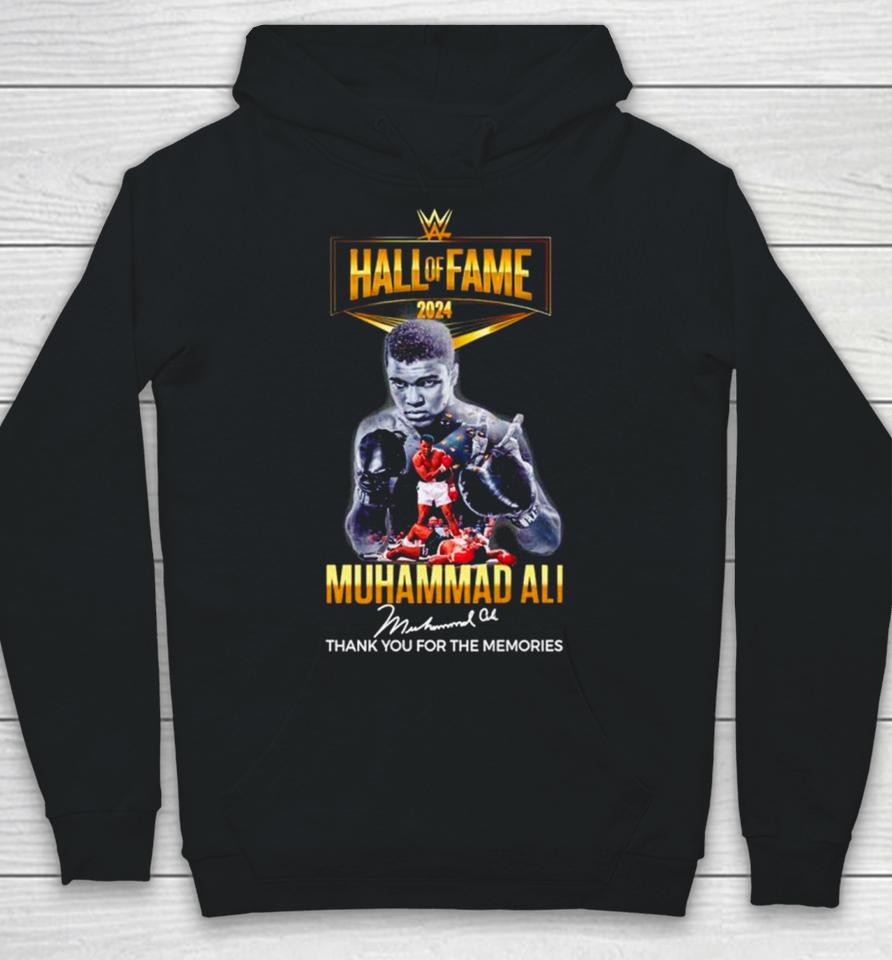 Muhammad Ali Hall Of Fame 2024 Thank You For The Memories Signature Hoodie