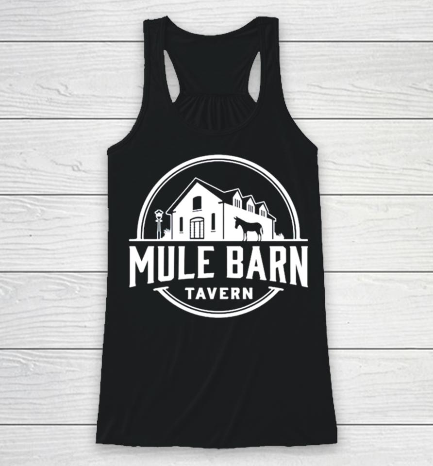 Mule Barn Tavern Logo Racerback Tank