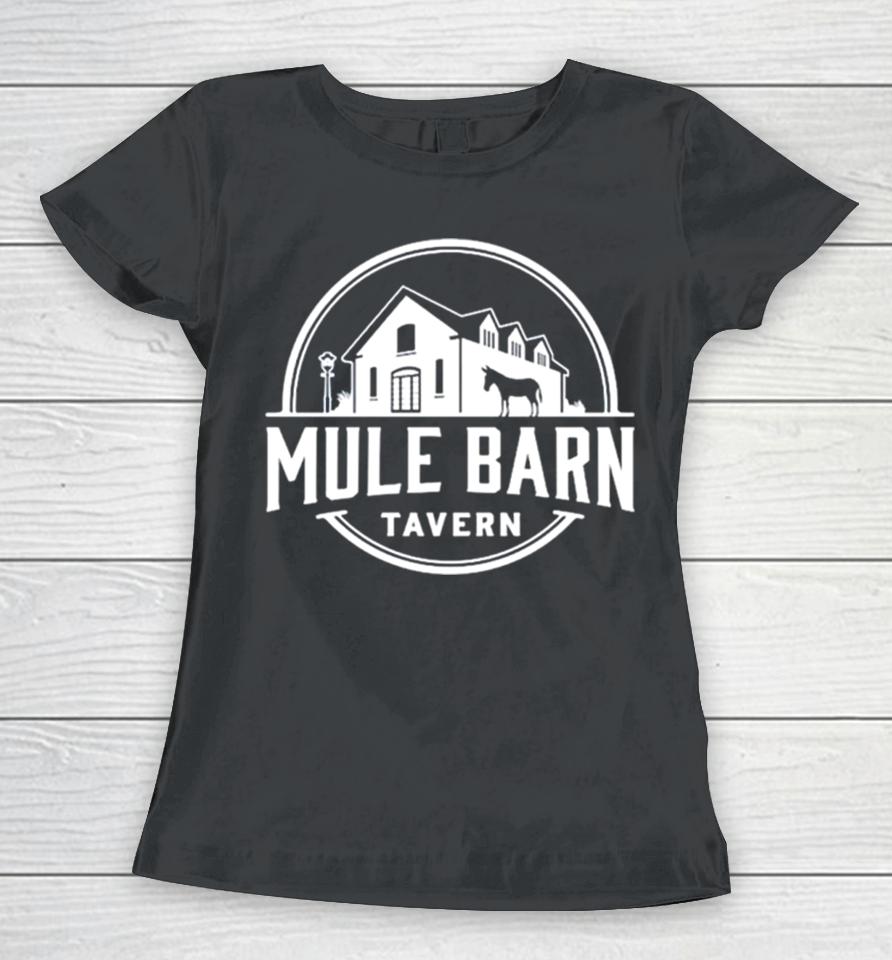 Mule Barn Tavern Logo Women T-Shirt