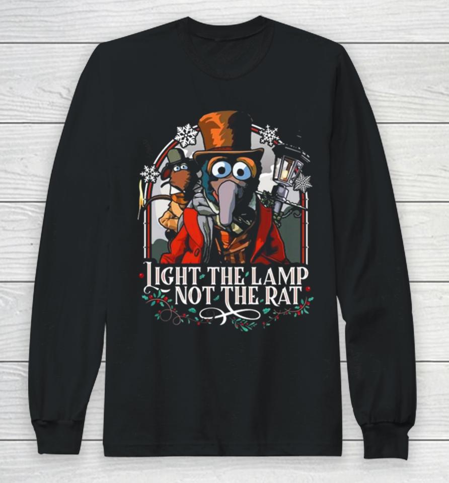 Muppet Christmas Carol – Gonzo And Rizzo Light The Lamp Not The Rat Long Sleeve T-Shirt