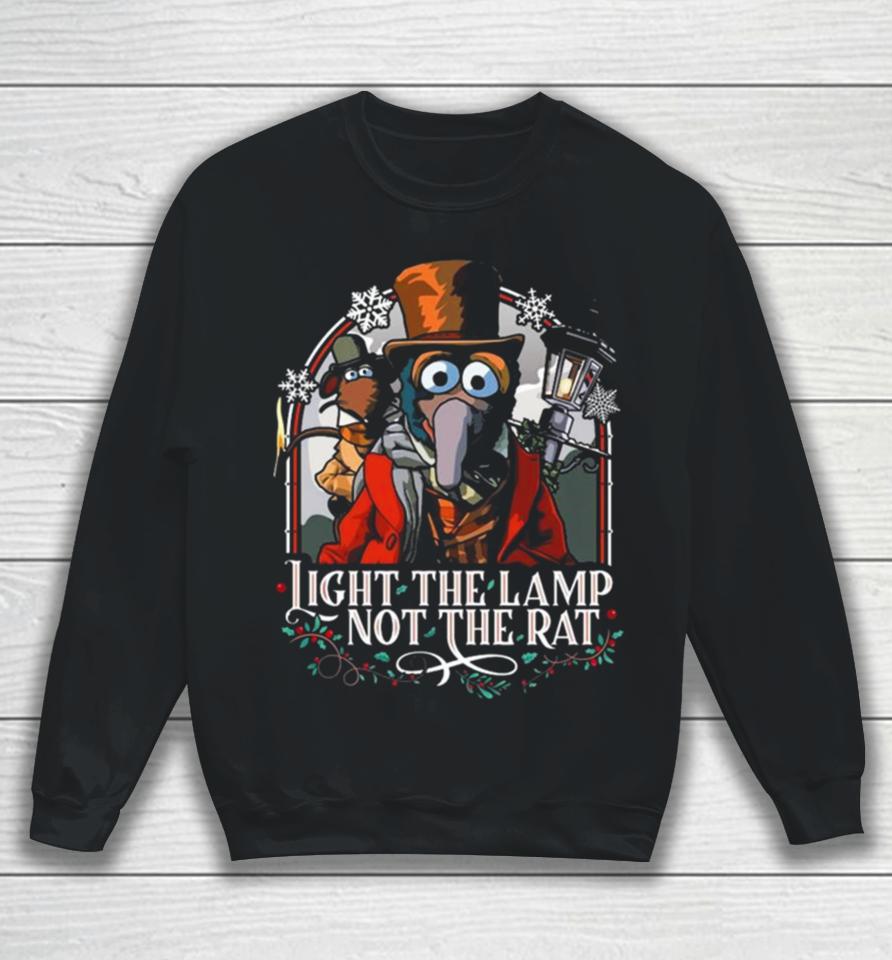 Muppet Christmas Carol – Gonzo And Rizzo Light The Lamp Not The Rat Sweatshirt