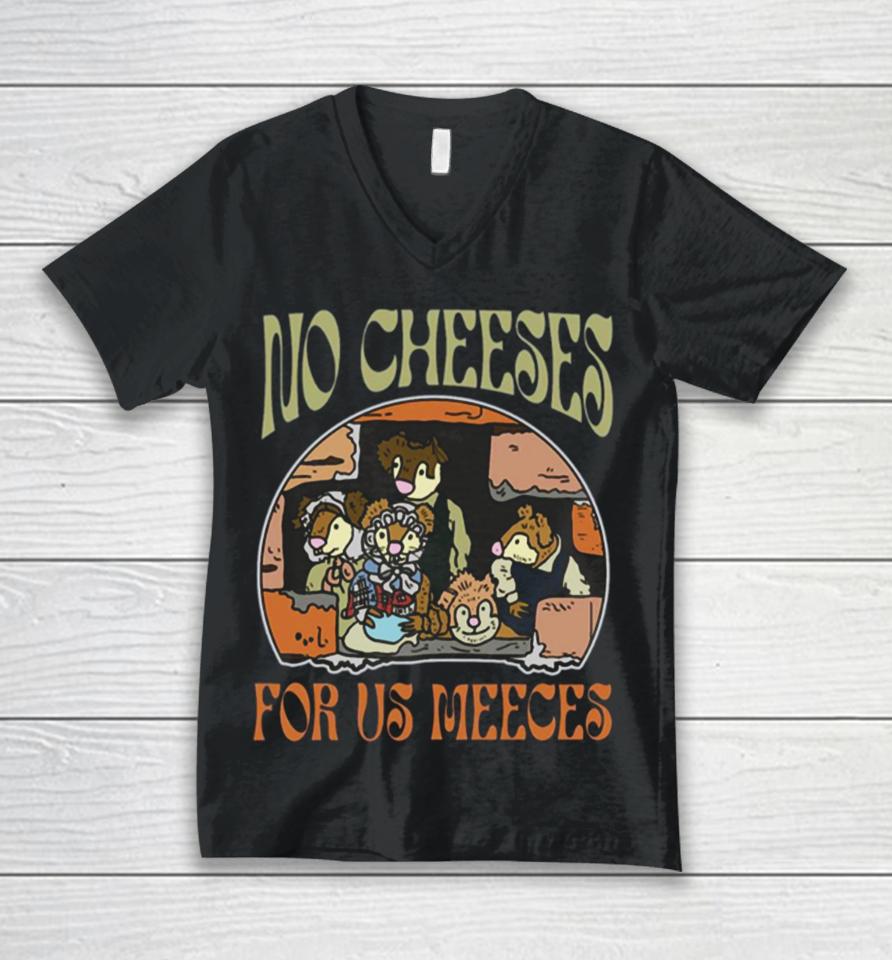 Muppet Christmas Carol No Cheese For Us Meeces Unisex V-Neck T-Shirt
