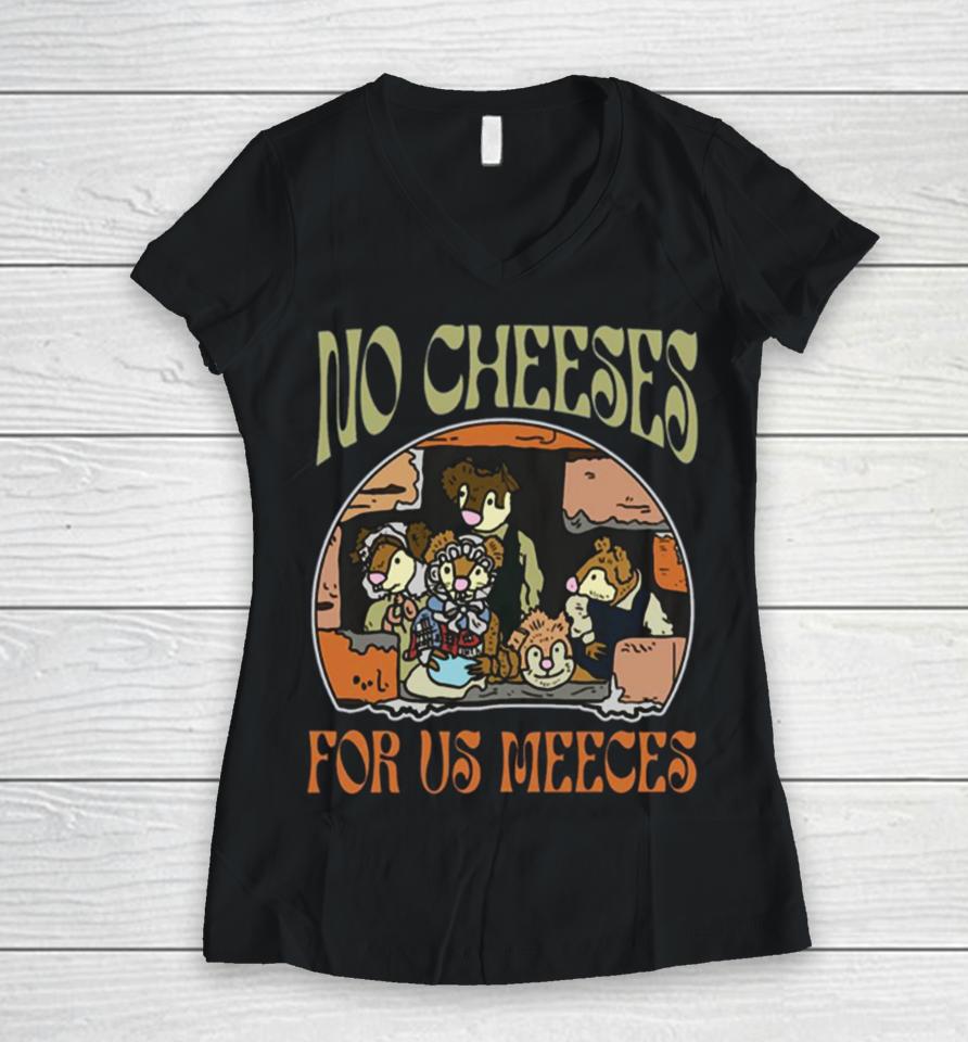 Muppet Christmas Carol No Cheese For Us Meeces Women V-Neck T-Shirt