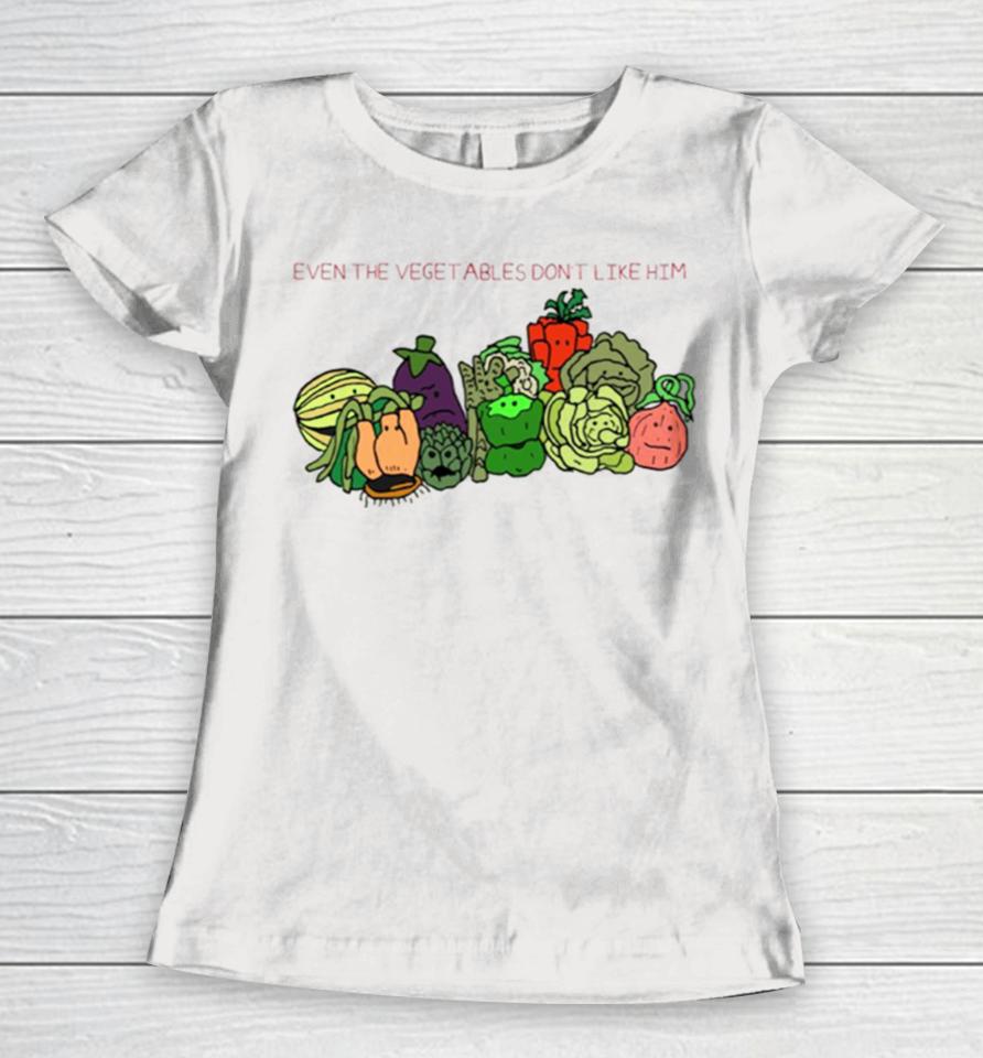 Muppet Christmas Carol Vegetables Women T-Shirt