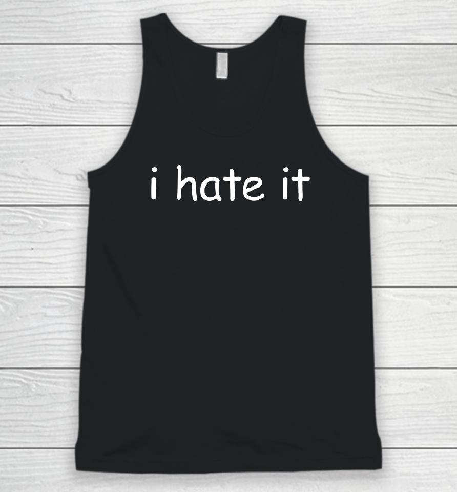 Murder With My Husband I Hate It Unisex Tank Top