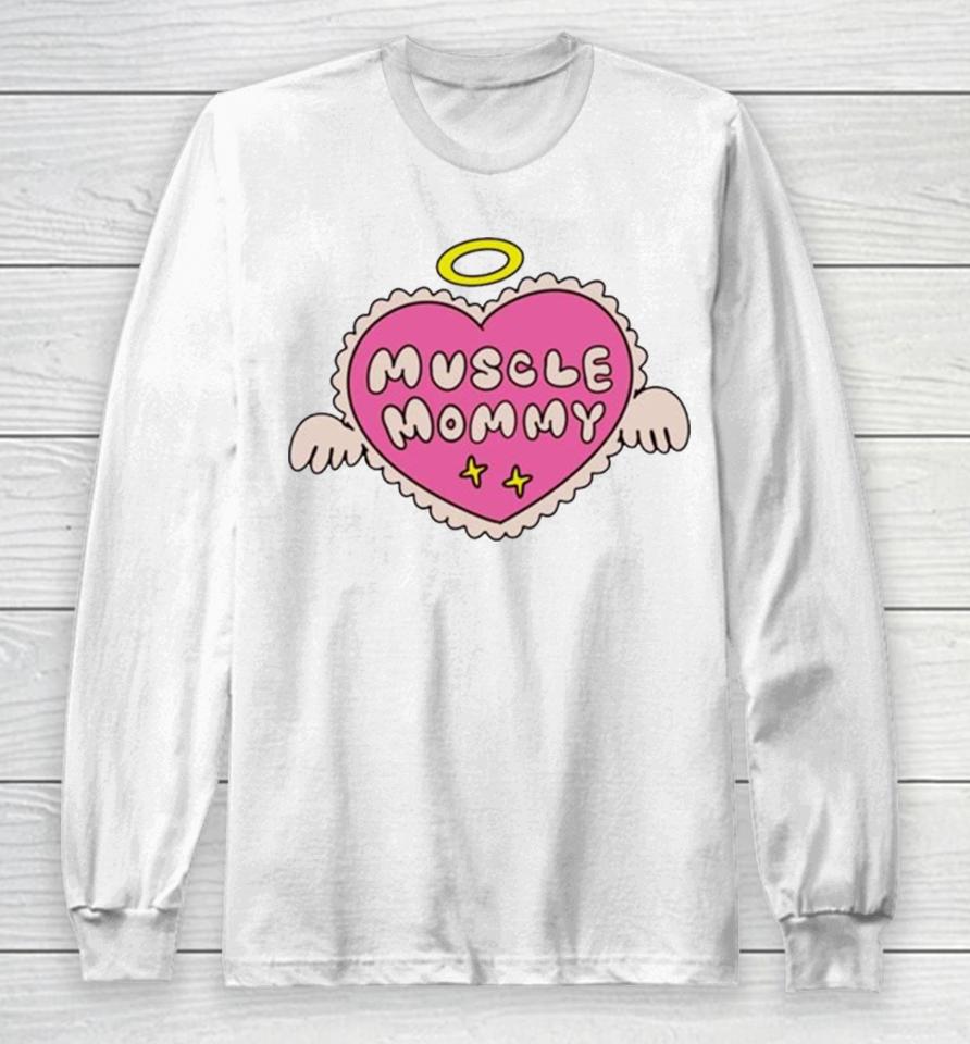 Muscle Mommy Angel Long Sleeve T-Shirt