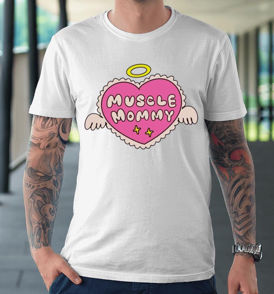 Muscle Mommy Angel Premium T-Shirt
