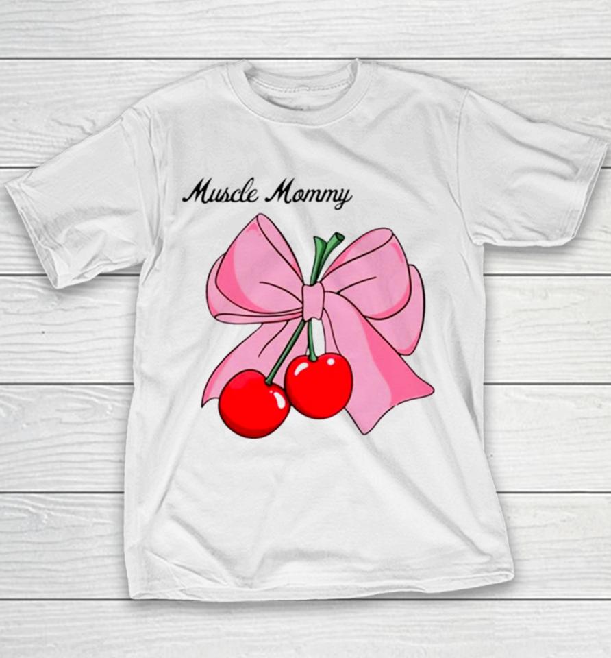 Muscle Mommy Bow Youth T-Shirt