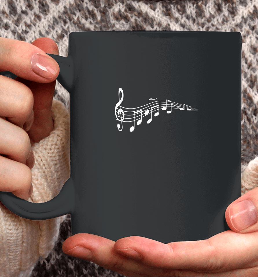 Musical Notes Music Dad Coffee Mug