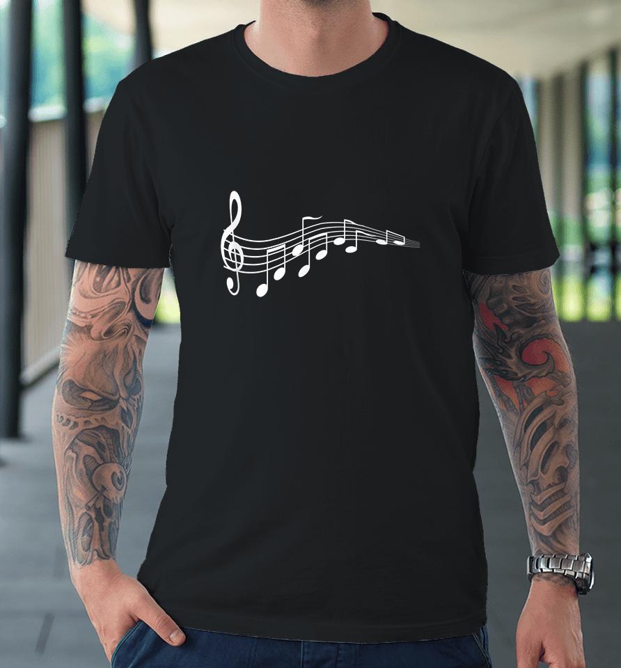 Musical Notes Music Dad Premium T-Shirt