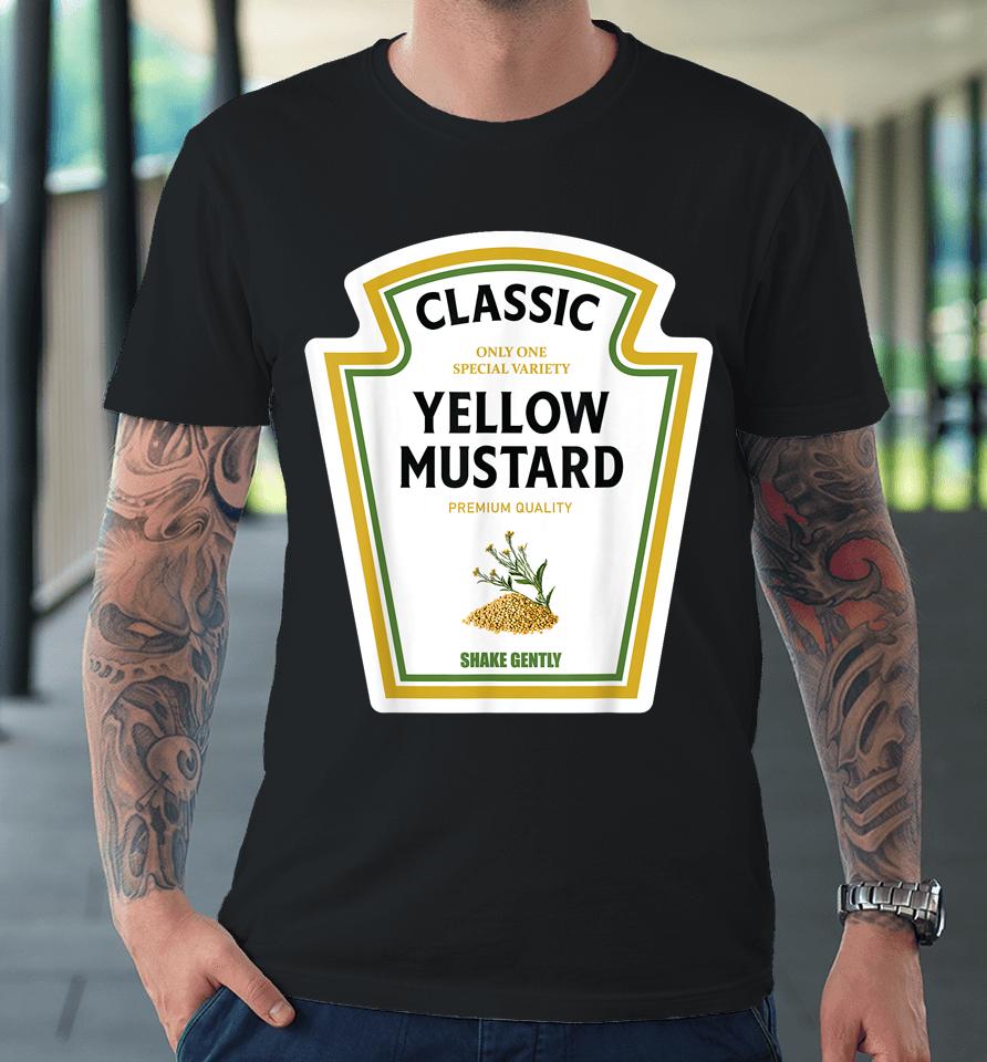 Mustard Halloween 2023 Costume Family Ketchup Team Family Premium T-Shirt