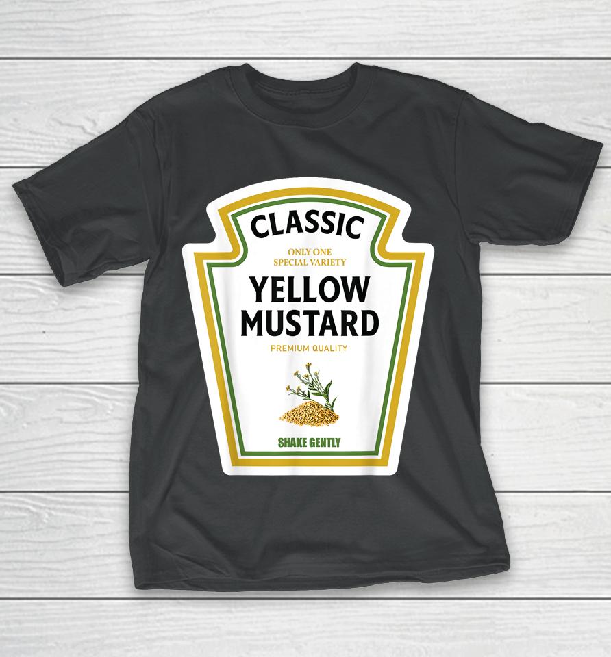 Mustard Halloween 2023 Costume Family Ketchup Team Family T-Shirt