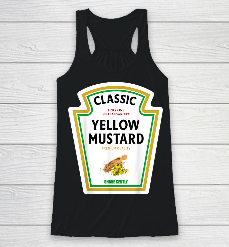 Mustard Halloween 2023 Costume Family Matching Ketchup Group Racerback Tank