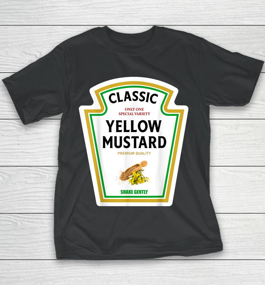 Mustard Halloween 2023 Costume Family Matching Ketchup Group Youth T-Shirt