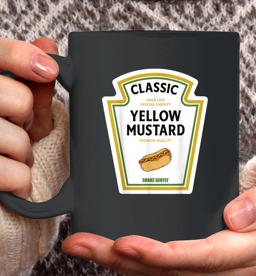 Mustard Halloween 2023 Costume Family Matching Ketchup Sauce Coffee Mug