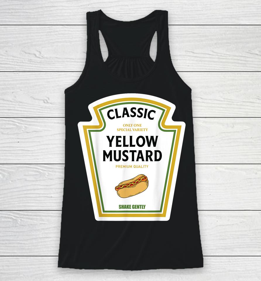 Mustard Halloween 2023 Costume Family Matching Ketchup Sauce Racerback Tank
