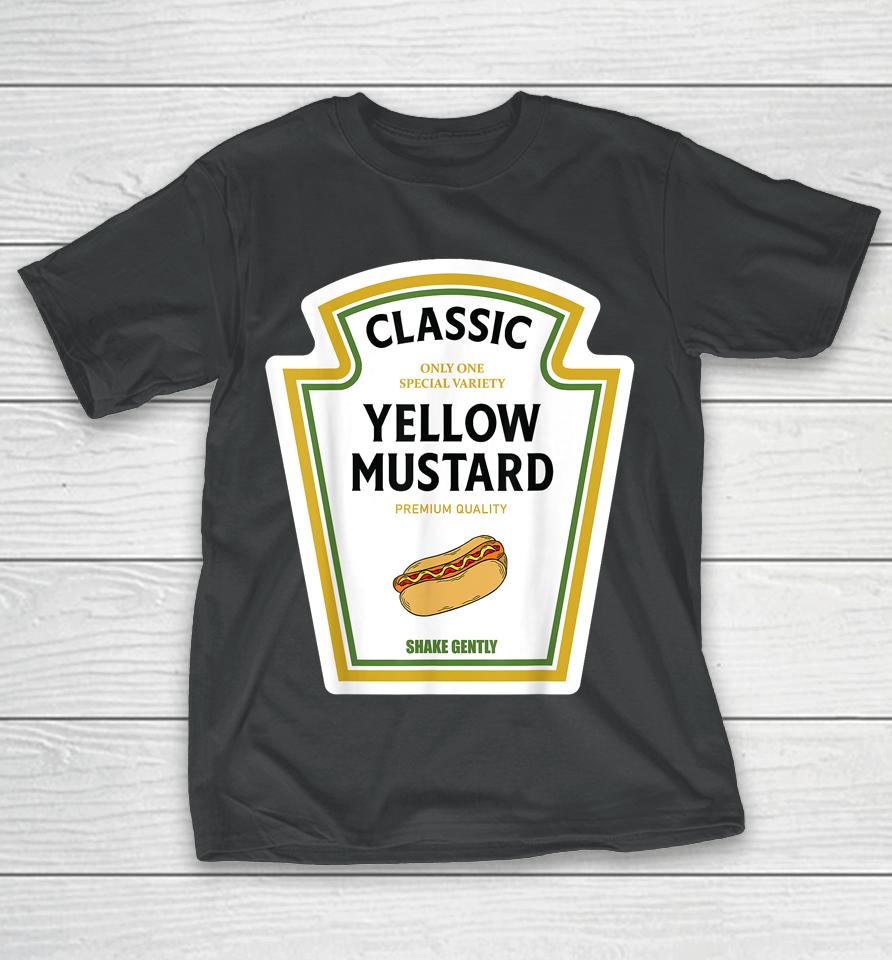 Mustard Halloween 2023 Costume Family Matching Ketchup Sauce T-Shirt