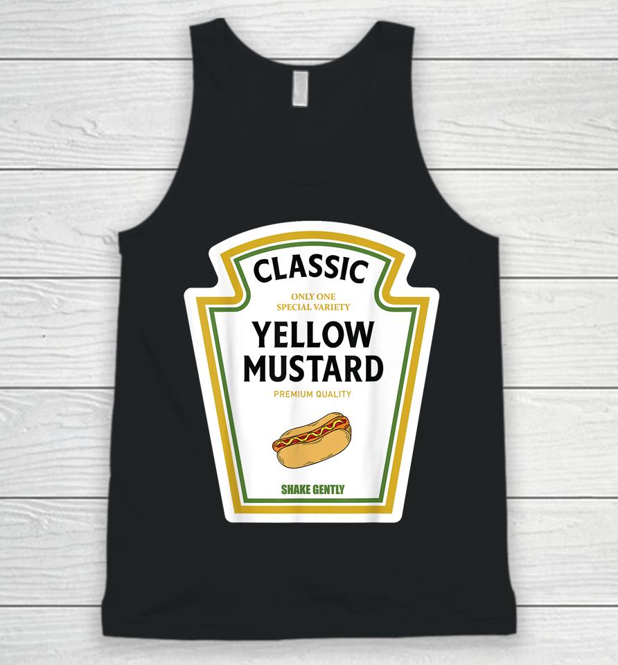 Mustard Halloween 2023 Costume Family Matching Ketchup Sauce Unisex Tank Top