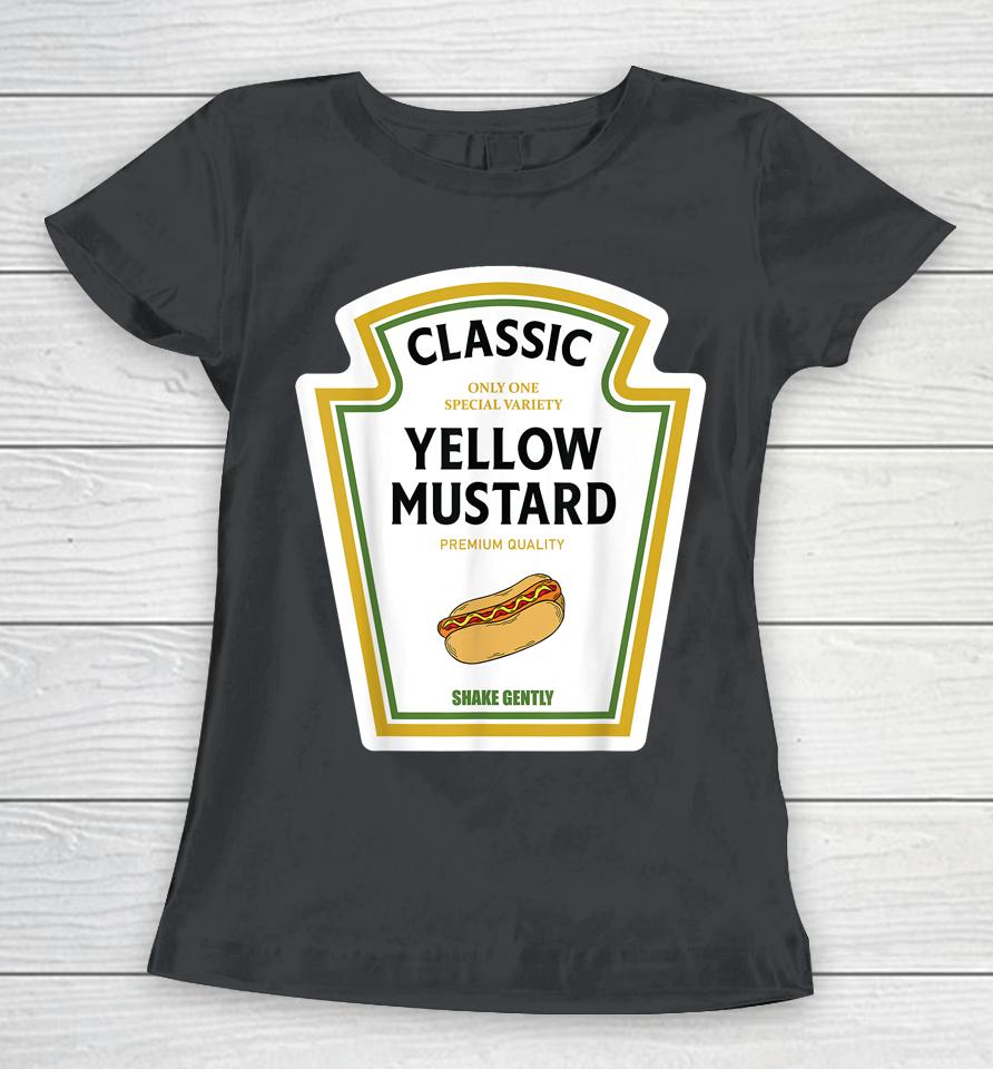 Mustard Halloween 2023 Costume Family Matching Ketchup Sauce Women T-Shirt
