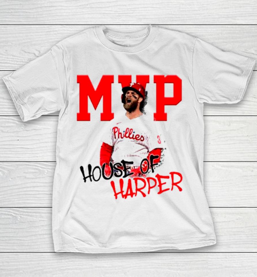Mvp Philadelphia House Of Bryce Harper Youth T-Shirt